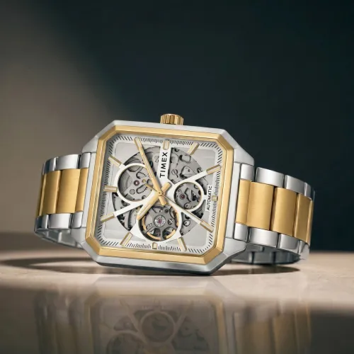 Image of Timex Automatic Silver Dial Men's Analog Watch