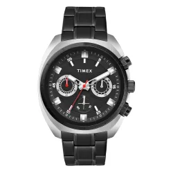 TIMEX Black Round Dial Analog Mens Watch - TWEG28202