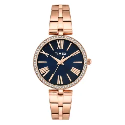 TIMEX Blue Round Dial Analog Womens Watch - TWEL22503