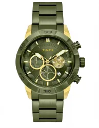 TIMEX  Chronograph Green Dial Analog Watch - For Men 