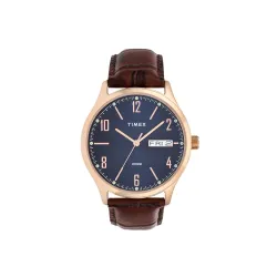 TIMEX Classics Analog Watch for Men with Round Dial & Water Resistant Mans