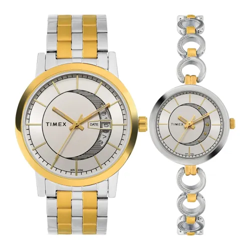 Image of TIMEX Classics Analog Watch for Unisex with Round Dial & Water Resistant Unisex Wrist Watc