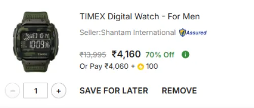 Image of TIMEX Digital Watch - For Men