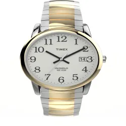  Timex Easy Reader Round 21mm White Dial Analog Men Watch