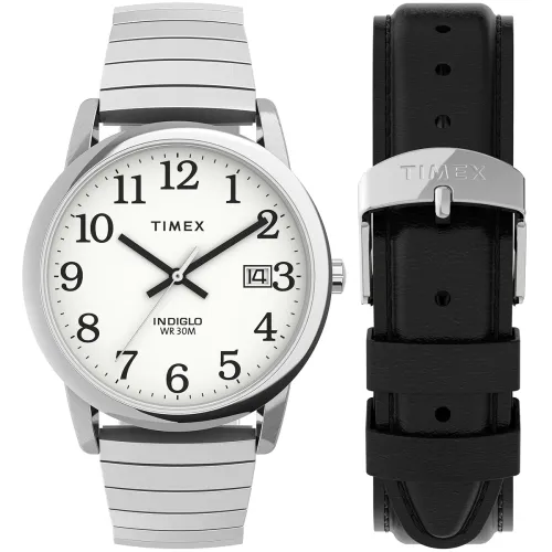 Image of TIMEX Easy Reader Round 35mm White Dial Analog Men Watch - TWG025400JQ