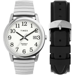 TIMEX Easy Reader Round 35mm White Dial Analog Men Watch - TWG025400JQ
