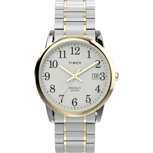 Image of TIMEX Easy Reader Round 35mm White Dial Analog Men Watch 