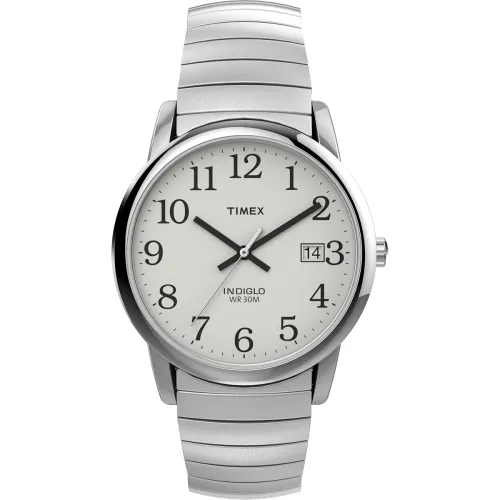 Image of TIMEX Easy Reader Round 35mm White Dial Analog Men Watch - T2H451UJ