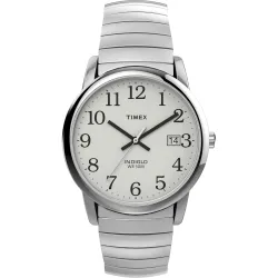TIMEX Easy Reader Round 35mm White Dial Analog Men Watch - T2H451UJ