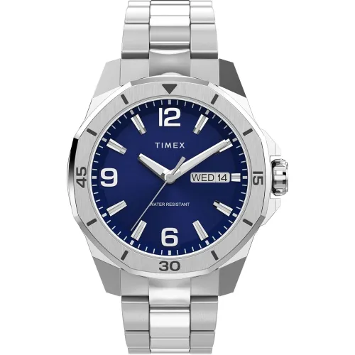 Image of TIMEX Essex Round 46mm Black Dial Analog Men Watch 