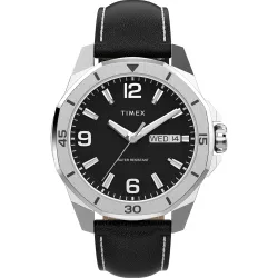 TIMEX Essex Round 46mm Black Dial Analog Men Watch - TW2W79800UJ