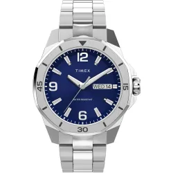 TIMEX Essex Round 46mm Black Dial Analog Men Watch