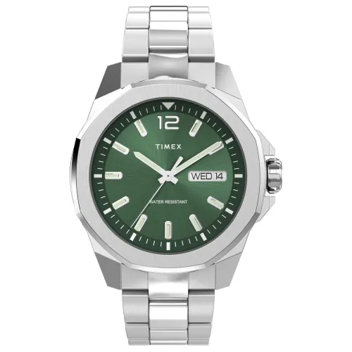 Image of TIMEX Essex Round 46mm Green Dial Analog Men Watch 