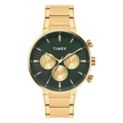 TIMEX Green Round Dial Analog Men's Watch - TWEG28401