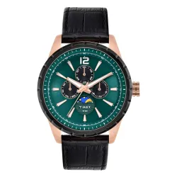 TIMEX Green Round Dial Analog Mens Watch 