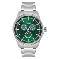 TIMEX Green Round Dial Analog Mens Watch 