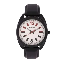 TIMEX Helix Analog White Dial Mens Watch