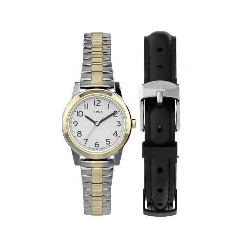 Image of TIMEX Main Street Women 26 mm White Dial Analog Watch TWG027800