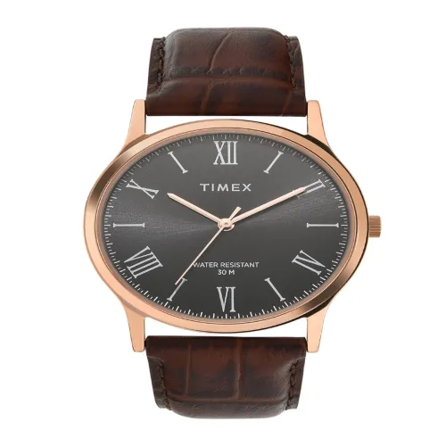 Image of Timex Men Black Analogue Watch 