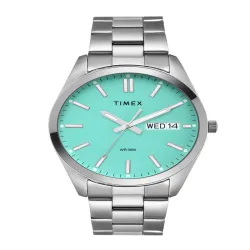 Timex Men Brass Dial & Stainless Steel Analogue Watch