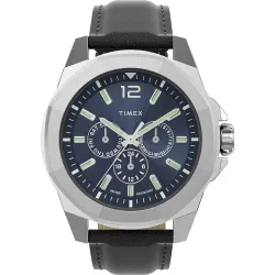 Timex Mens Multi Dial Watch City Collection Essex Avenue