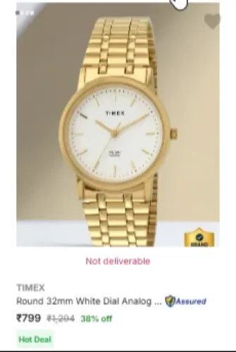 Image of Timex men's watches up to 38% Discount 