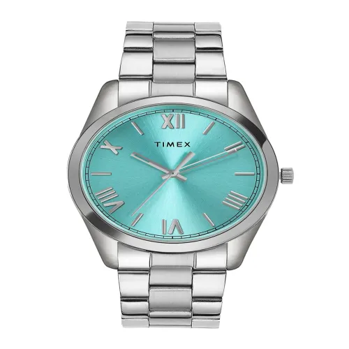 Image of Timex Men Stainless Steel Bracelet Style Straps Analogue Watch 