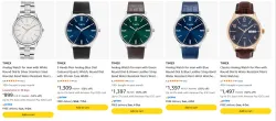 TIMEX Mens Analog Watch at minimum 50% Discount