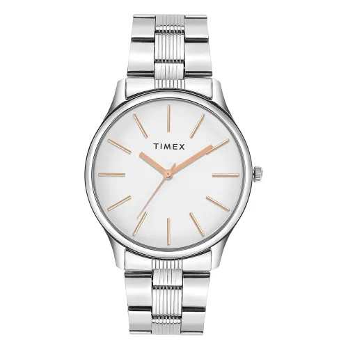 Image of Timex Men’s Silver Stainless Steel Watch