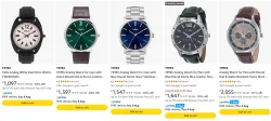 TIMEX Mens Watch at minimum 50% Discount