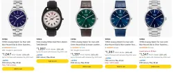 TIMEX Mens Watches at minimum 50% Discount
