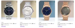 Timex Mens Wrist Watches at minimum 60% Discount