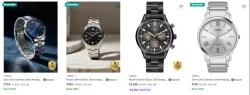 Timex Mens Wrist Watches upto 60% Discount