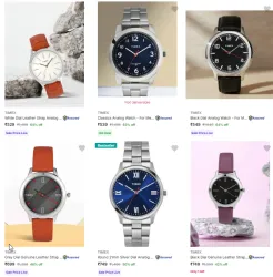 Timex Mens Wrist Watches Upto 65% Discount