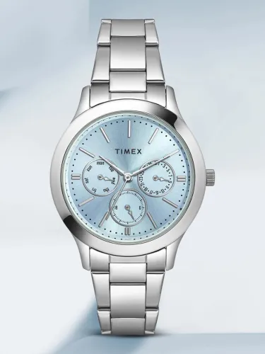 Image of TIMEX Multi Function Blue Dial Wo Analog Watch For Women