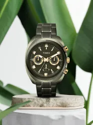 TIMEX Multifunction, Green Dial Analog Watch