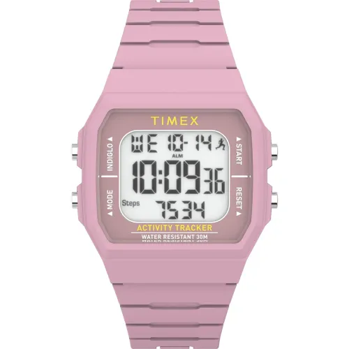 Image of TIMEX Octogonal 40mm Grey Dial Digital Unisex Watch