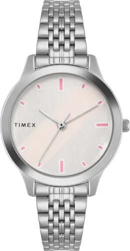 Image of TIMEX Pink Dial Analog Watch 