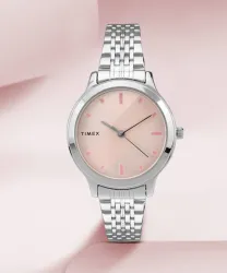 TIMEX Pink Dial Analog Watch