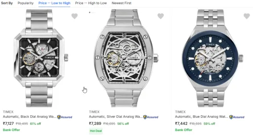 Image of Timex Premium Watches | Up to 61% Off