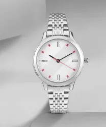 TIMEX  Silver Dial Analog Watch - For Women TWTL10104