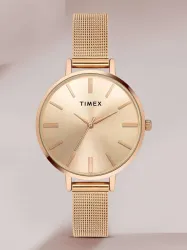 TIMEX Visit store Grey Dial Analog Watch
