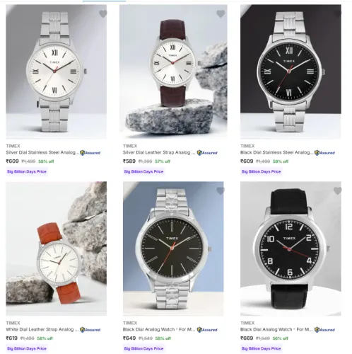 Image of Timex Watch 55-70% Discount