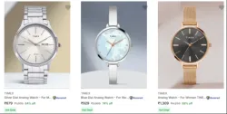 Timex Watch at Minimum 60% Discount