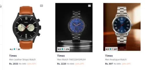 Image of Timex Watch Up to 77% Discount