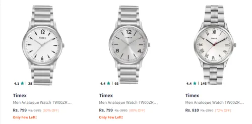 Image of Timex Watch up to 80% Discount