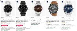 TIMEX Watches at minimum 65% Discount