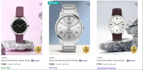 Image of Timex Watches Starting at ₹588