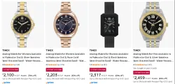 Timex Watches up to 70% Discount
