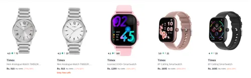 Image of Timex Watches upto 77% Discount | Starting at ₹918